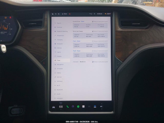 2020 Tesla Model X Long Range Dual Motor All-wheel Drive/long Range Plus Dual Motor All-wheel Drive მანქანა იყიდება აუქციონზე, vin: 5YJXCAE22LF298725, აუქციონის ნომერი: 44981749