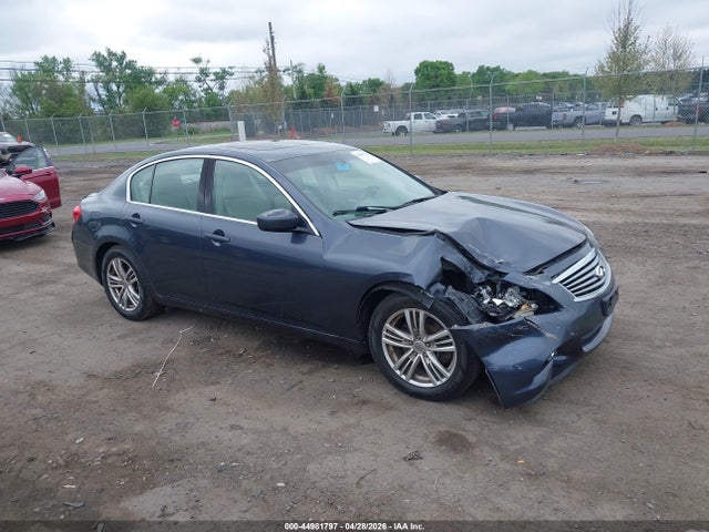 44981797 :رقم المزاد ، JN1DV6AP0BM600596 vin ، 2011 Infiniti G25 Journey مزاد بيع
