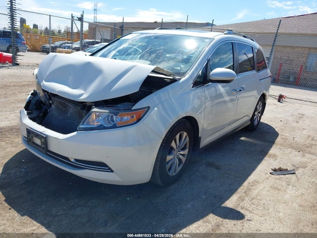 44981833 :رقم المزاد ، 5FNRL5H67HB013457 vin ، 2017 Honda Odyssey Ex-l مزاد بيع