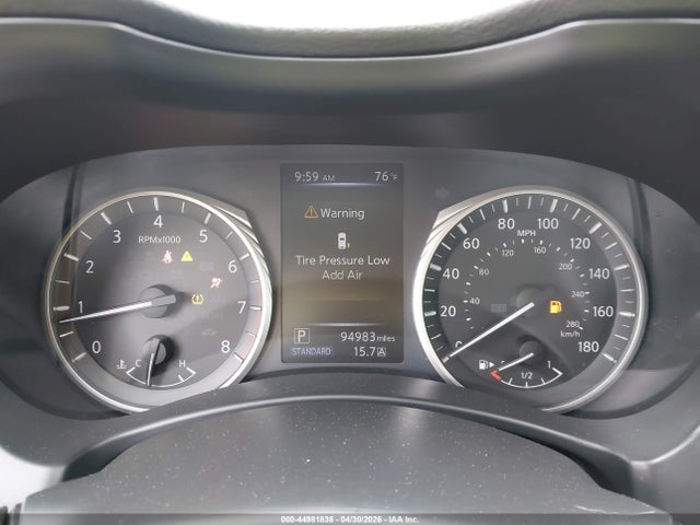 44981838 :رقم المزاد ، JN1CV7AP7JM240145 vin ، 2018 Infiniti Q50 2.0t Luxe مزاد بيع