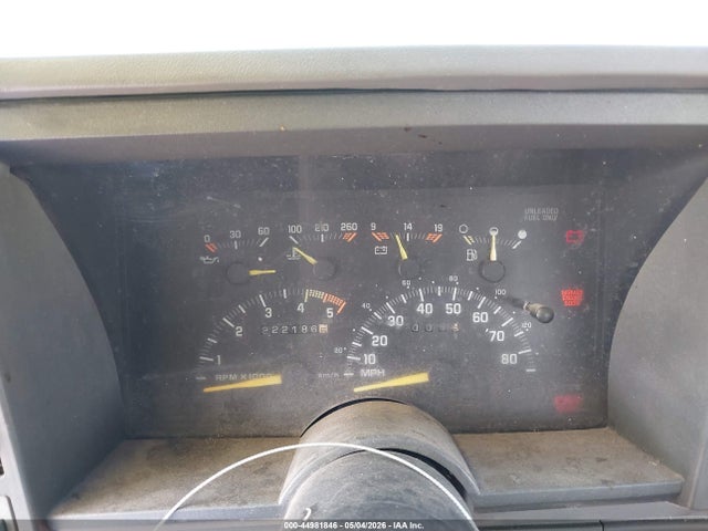 44981846 :رقم المزاد ، 2GCEK19HXP1167513 vin ، 1993 Chevrolet Gmt-400 K1500 مزاد بيع