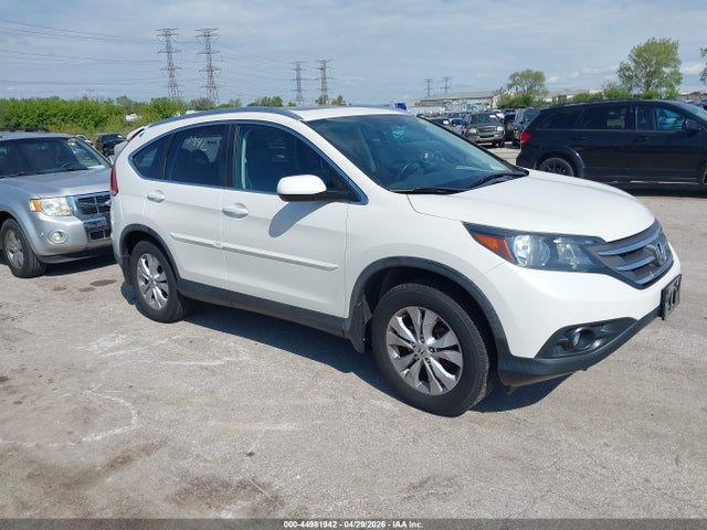 44981942 :رقم المزاد ، 5J6RM4H78EL014037 vin ، 2014 Honda Cr-v Ex-l مزاد بيع
