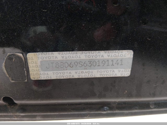 Aukcja sprzedaży 2003 Lexus Gs 300, vin: JT8BD69S630191141, numer aukcji: 44981978