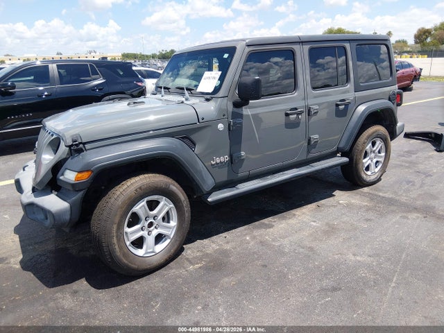 Aukcja sprzedaży 2020 Jeep Wrangler Unlimited Sport S 4x4, vin: 1C4HJXDG8LW110702, numer aukcji: 44981986