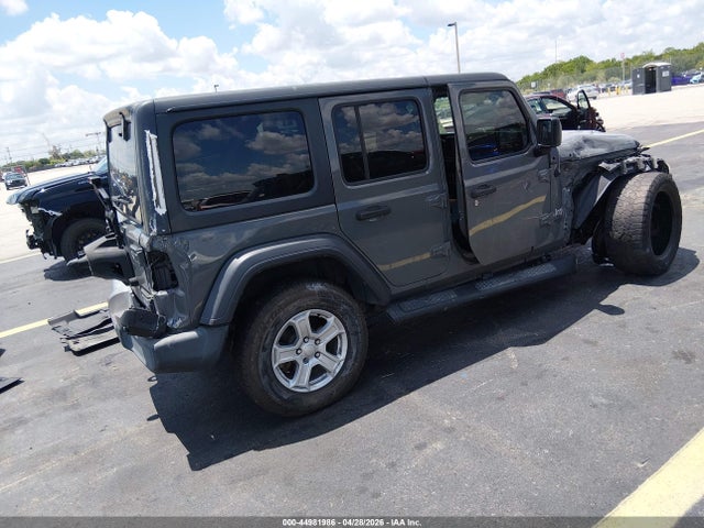 Aukcja sprzedaży 2020 Jeep Wrangler Unlimited Sport S 4x4, vin: 1C4HJXDG8LW110702, numer aukcji: 44981986
