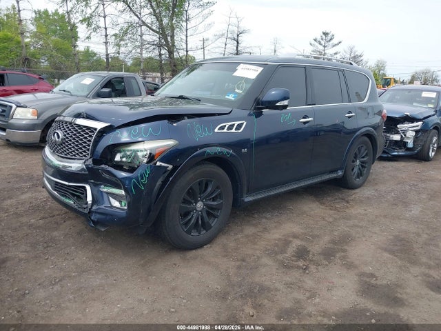 44981988 :رقم المزاد ، JN8AZ2NF1F9570889 vin ، 2015 Infiniti Qx80 مزاد بيع