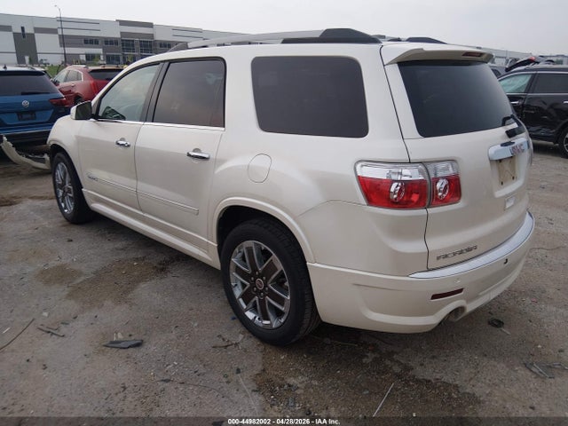 Aukcja sprzedaży 2011 Gmc Acadia Denali, vin: 1GKKRTED3BJ403225, numer aukcji: 44982002