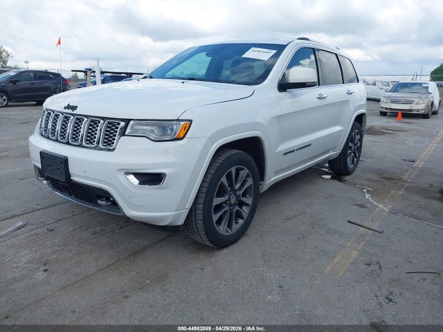 44982089 :رقم المزاد ، 1C4RJFCG7HC615977 vin ، 2017 Jeep Grand Cherokee Overland 4x4 مزاد بيع