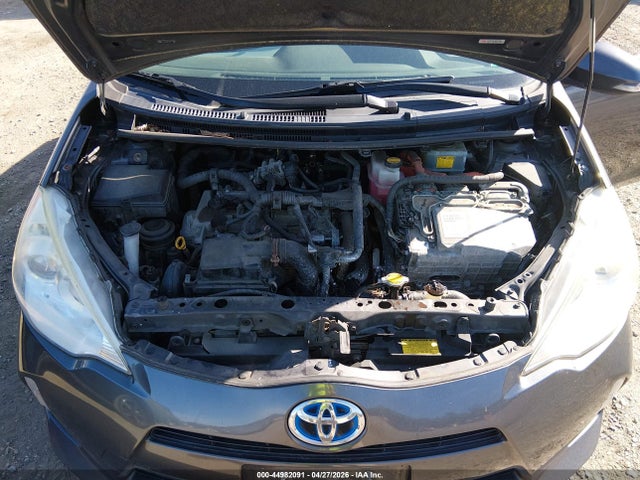 44982091 :رقم المزاد ، JTDKDTB34C1019316 vin ، 2012 Toyota Prius C Two مزاد بيع