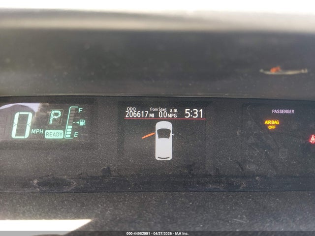 44982091 :رقم المزاد ، JTDKDTB34C1019316 vin ، 2012 Toyota Prius C Two مزاد بيع
