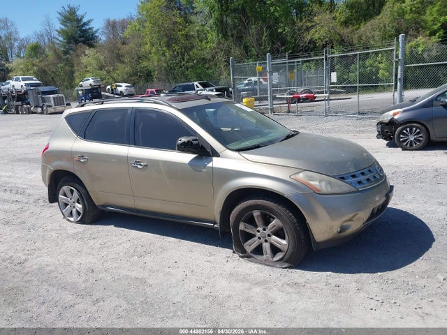 Aukcja sprzedaży 2005 Nissan Murano Se, vin: JN8AZ08W85W412663, numer aukcji: 44982156