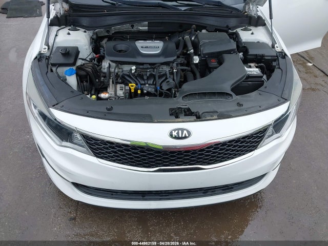 2016 Kia Optima Lx Turbo მანქანა იყიდება აუქციონზე, vin: 5XXGT4L18GG031796, აუქციონის ნომერი: 44982159