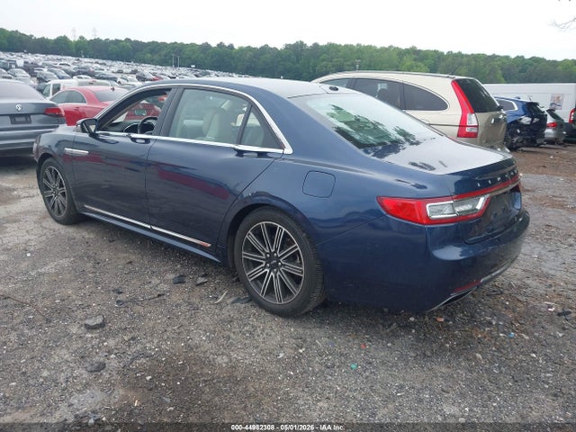 Продаж на аукціоні авто 2017 Lincoln Continental Reserve, vin: 1LN6L9RP0H5606849, номер лоту: 44982308