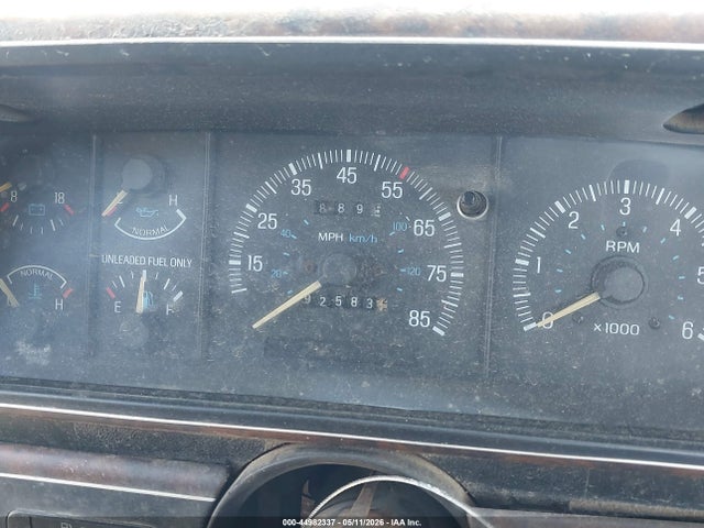 44982337 :رقم المزاد ، 2FDLF47G2KCA86375 vin ، 1989 Ford F Super Duty مزاد بيع
