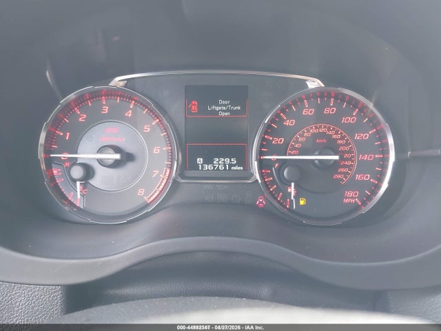 Продаж на аукціоні авто 2017 Subaru Wrx Sti, vin: JF1VA2M60H9802641, номер лоту: 44982347