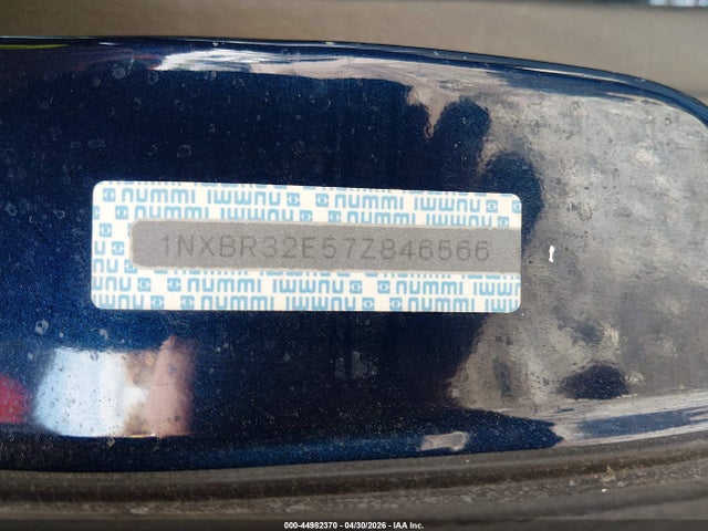 44982370 :رقم المزاد ، 1NXBR32E57Z846566 vin ، 2007 Toyota Corolla S مزاد بيع