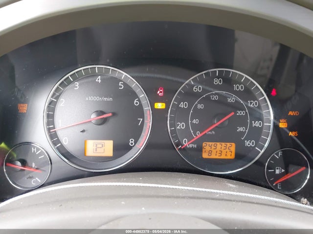 Продажа на аукционе авто 2004 Infiniti Fx35, vin: JNRAS08W84X215775, номер лота: 44982375