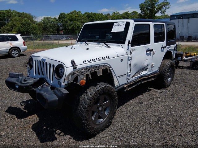 44982414 :رقم المزاد ، 1C4BJWFG3HL730671 vin ، 2017 Jeep Wrangler Unlimited Rubicon 4x4 مزاد بيع