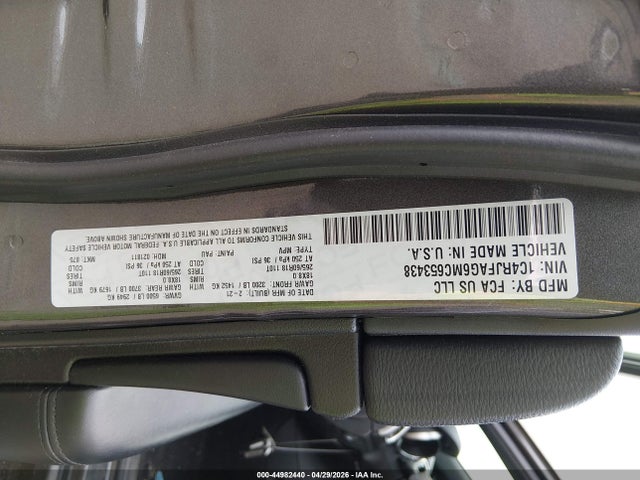 1C4RJFAG6MC653438 Jeep Grand Cherokee Laredo E 4x4