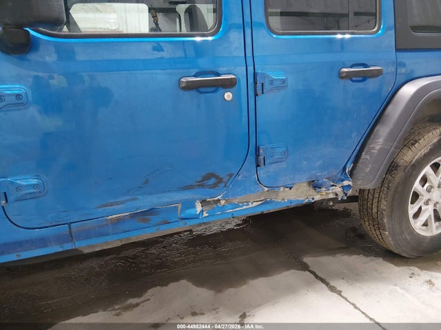 1C4HJXDNXPW643395 Jeep Wrangler 4-door Sport S 4x4