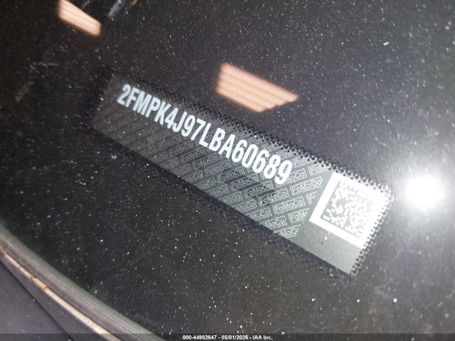 Aukcja sprzedaży 2020 Ford Edge Sel, vin: 2FMPK4J97LBA60689, numer aukcji: 44982647