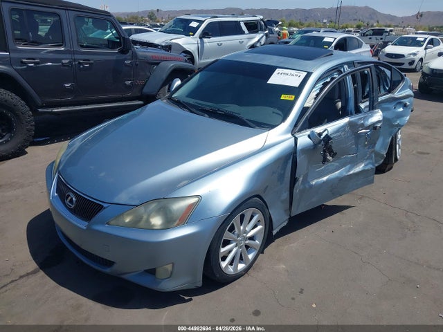 Продажа на аукционе авто 2007 Lexus Is 250, vin: JTHBK262475027589, номер лота: 44982694