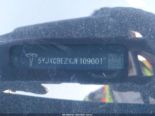 Продаж на аукціоні авто 2018 Tesla Model X 100d/75d/p100d, vin: 5YJXCBE2XJF109001, номер лоту: 44982723