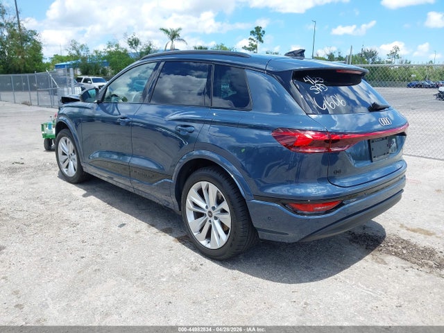 WA112BGFXSA016606 Audi Q6 E-tron Premium