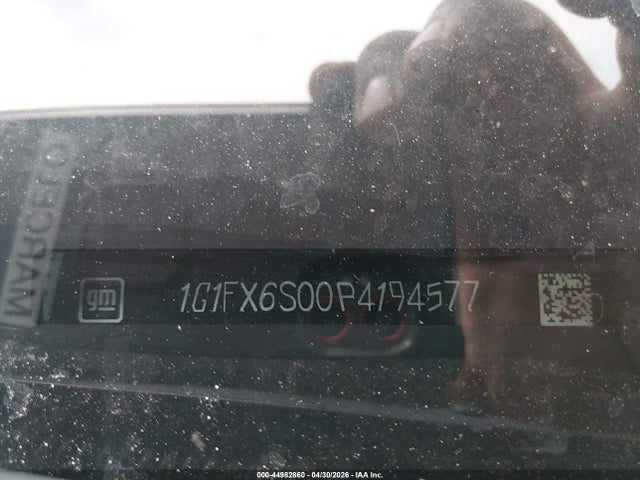 1G1FX6S00P4194577 Chevrolet Bolt Ev Fwd 2lt