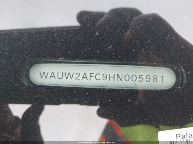 44982861 :رقم المزاد ، WAUW2AFC9HN005981 vin ، 2017 Audi A7 3.0t Premium Plus مزاد بيع