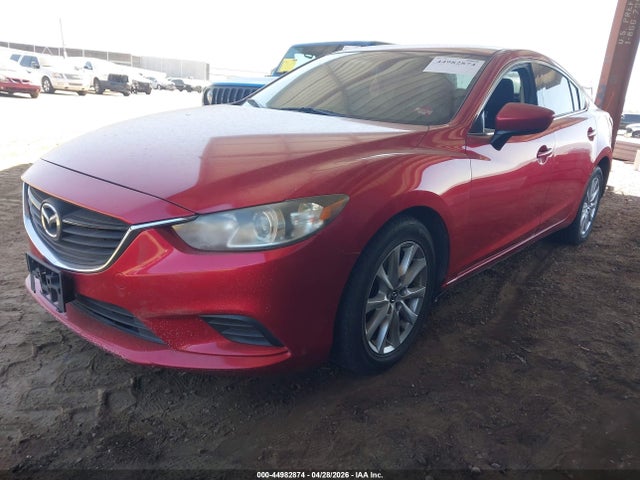 44982874 :رقم المزاد ، JM1GJ1U50G1404573 vin ، 2016 Mazda Mazda6 I Sport مزاد بيع