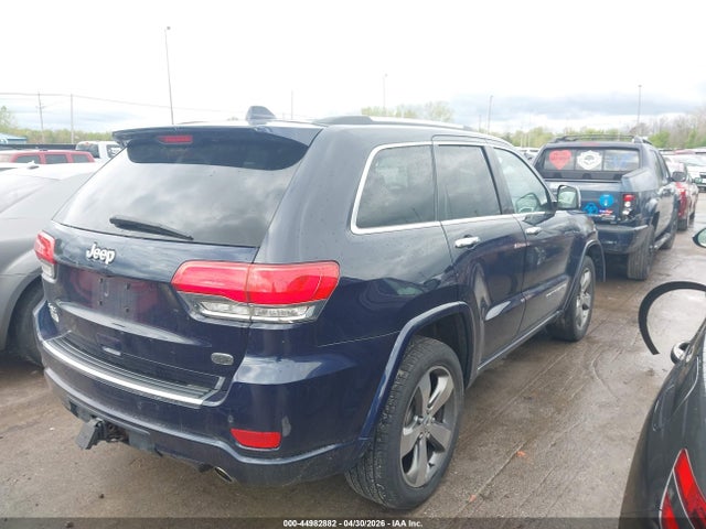 Продажа на аукционе авто 2015 Jeep Grand Cherokee Overland, vin: 1C4RJFCG8FC606850, номер лота: 44982882