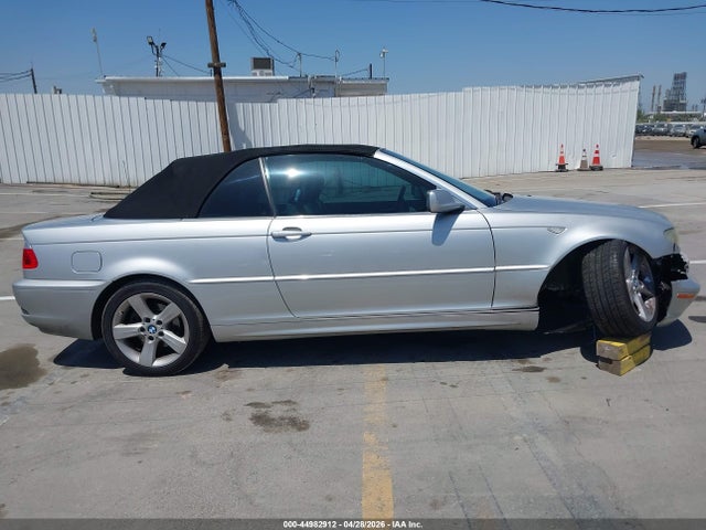2006 Bmw 325ci მანქანა იყიდება აუქციონზე, vin: WBABW33476PX86741, აუქციონის ნომერი: 44982912