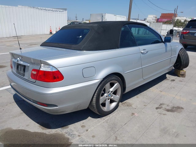 2006 Bmw 325ci მანქანა იყიდება აუქციონზე, vin: WBABW33476PX86741, აუქციონის ნომერი: 44982912