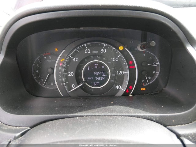 Auction sale of the 2012 Honda Cr-v Lx, vin: 5J6RM4H31CL052168, lot number: 44982967