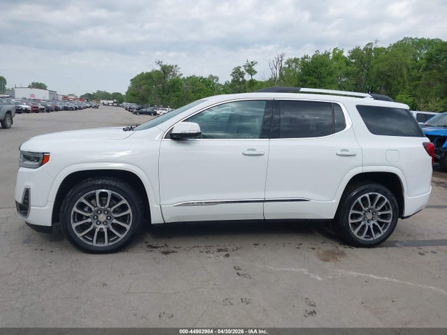 44982984 :رقم المزاد ، 1GKKNXLSXMZ182991 vin ، 2021 Gmc Acadia Awd Denali مزاد بيع