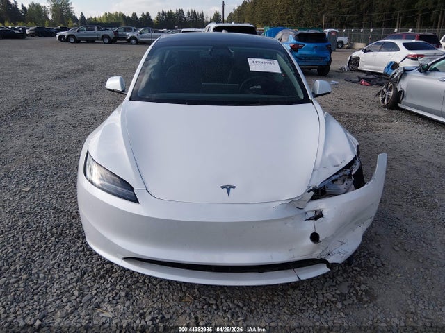 44982985 :رقم المزاد ، 5YJ3E1EAXSF898519 vin ، 2025 Tesla Model 3 Long Range Rear-wheel Drive/standard Rear-wheel Drive مزاد بيع