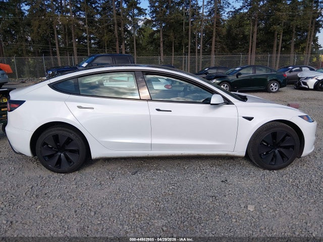 44982985 :رقم المزاد ، 5YJ3E1EAXSF898519 vin ، 2025 Tesla Model 3 Long Range Rear-wheel Drive/standard Rear-wheel Drive مزاد بيع