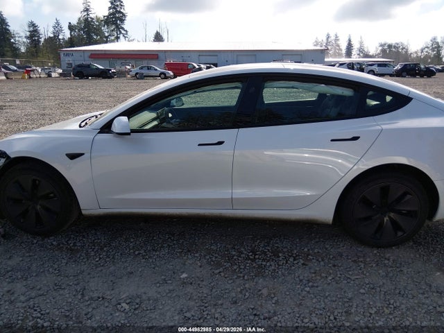 44982985 :رقم المزاد ، 5YJ3E1EAXSF898519 vin ، 2025 Tesla Model 3 Long Range Rear-wheel Drive/standard Rear-wheel Drive مزاد بيع