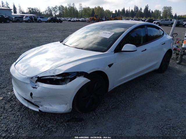 44982985 :رقم المزاد ، 5YJ3E1EAXSF898519 vin ، 2025 Tesla Model 3 Long Range Rear-wheel Drive/standard Rear-wheel Drive مزاد بيع