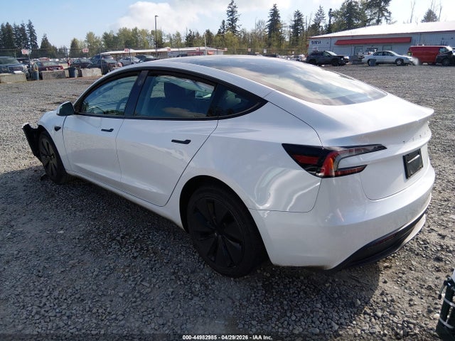 44982985 :رقم المزاد ، 5YJ3E1EAXSF898519 vin ، 2025 Tesla Model 3 Long Range Rear-wheel Drive/standard Rear-wheel Drive مزاد بيع