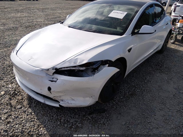 44982985 :رقم المزاد ، 5YJ3E1EAXSF898519 vin ، 2025 Tesla Model 3 Long Range Rear-wheel Drive/standard Rear-wheel Drive مزاد بيع