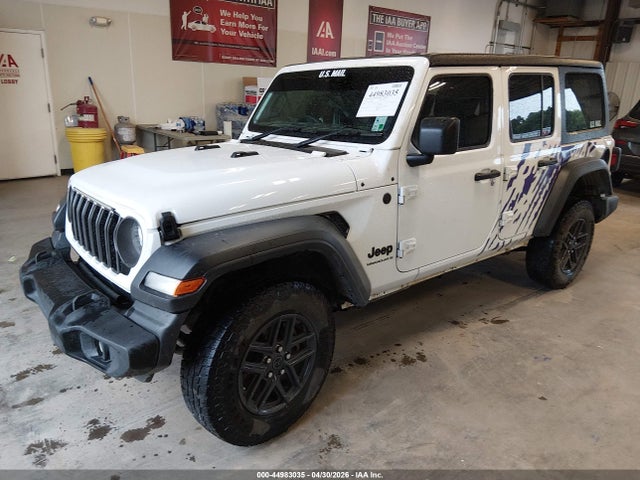 44983035 :رقم المزاد ، 1C4PJXKN2RW236950 vin ، 2024 Jeep Wrangler 4-door Sport Rhd 4x4 مزاد بيع