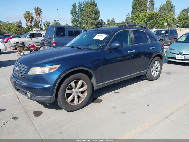 2005 Infiniti Fx35 მანქანა იყიდება აუქციონზე, vin: JNRAS08W95X200560, აუქციონის ნომერი: 44983081