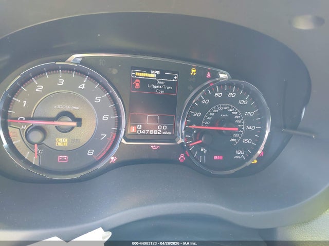 Aukcja sprzedaży 2018 Subaru Wrx, vin: JF1VA1A60J9829701, numer aukcji: 44983123