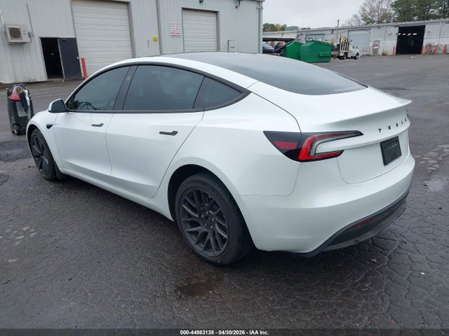 2025 Tesla Model 3 მანქანა იყიდება აუქციონზე, vin: 5YJ3E1EAXSF014580, აუქციონის ნომერი: 44983138
