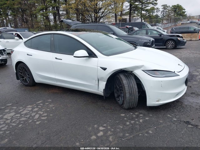 2025 Tesla Model 3 მანქანა იყიდება აუქციონზე, vin: 5YJ3E1EAXSF014580, აუქციონის ნომერი: 44983138