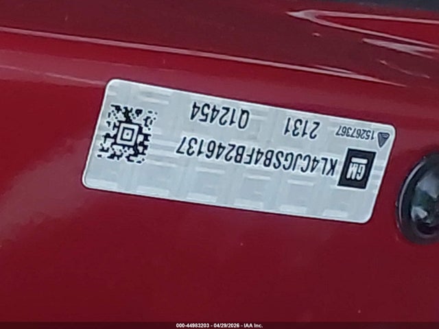 Aukcja sprzedaży 2015 Buick Encore Leather, vin: KL4CJGSB4FB246137, numer aukcji: 44983203