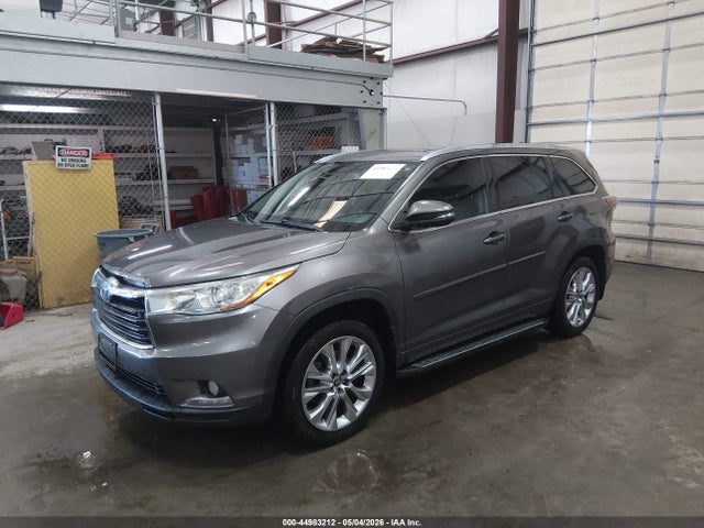 5TDYKRFH5ES016262 Toyota Highlander Limited Platinum V6