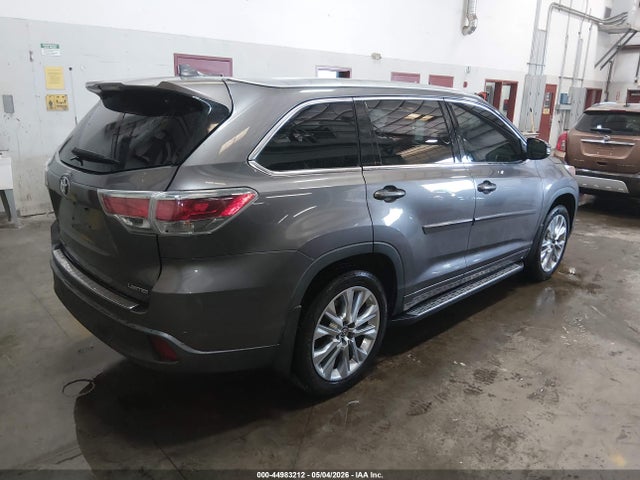 5TDYKRFH5ES016262 Toyota Highlander Limited Platinum V6